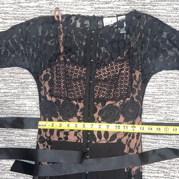 New Byron Lars Anthropologie Carissima Sheath Dress Size 2 - Picture 14 of 16